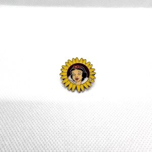 🌺 5/$25 Disney Snow White Sunflower Flower Princesses Hidden Mickey Trading Pin